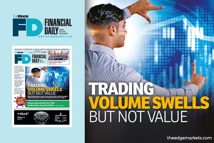 成交量暴增 但成交值没有同步攀升 KLSE Screener